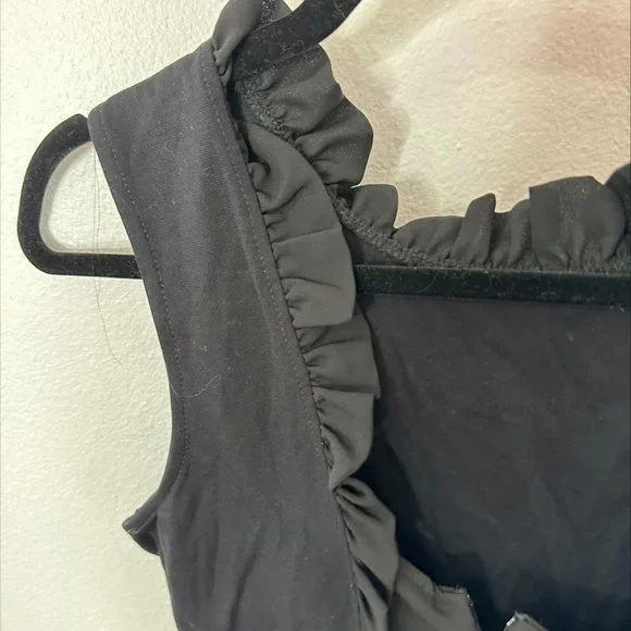 NORDSTROM RACK RUFFLE NECK DRESS- SIZE M - Picture 5 of 5